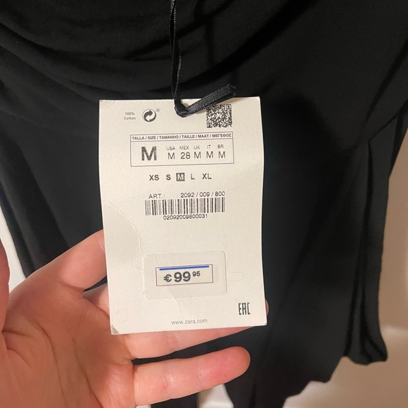 Zara Studio Limited Edition Draped Jumpsuit - Picture 10 of 10